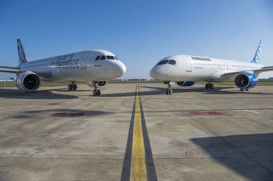 Airbus and Bombardier announce C Series partnership